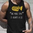Funny Tuba One More Time Marching Band Player Gift Unisex Tank Top Gifts for Him