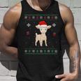 Ugly Xmas Sweater Style Matching Sheep Christmas Tank Top Gifts for Him