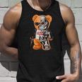 Future Is Now - Teddy Bear Robot Unisex Tank Top Gifts for Him