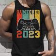 Game Over Class Of 2023 Video Games Vintage Graduation Gamer Tank Top Gifts for Him