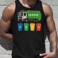 Garbage Truck Truck Trash Recycling Lover Waste Management Unisex Tank Top Gifts for Him