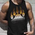 Gay Bear Paw Pride Men Distressed Unisex Tank Top Gifts for Him