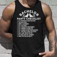 Getting Married Groom Bachelor Party Checklist Tank Top Gifts for Him