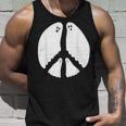 Ghost Peace Sign Tank Top Gifts for Him