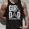 Girl Dad Her Solder Forever Proud Fathers Day Dad Of Girls Unisex Tank Top Gifts for Him