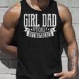 Girl Dad Officially Outnumbered Funny Dad Of Girls Daddy Unisex Tank Top Gifts for Him