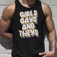 Girls Gays And Theys Lgbtq Pride Parade Ally Unisex Tank Top Gifts for Him