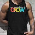 Give Yourself Time To Grow Inspirational Motivational Growth Motivational Tank Top Gifts for Him