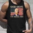 God Save The Queen Man Funny Joe Biden Unisex Tank Top Gifts for Him