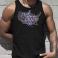 God Shed His Grace On Thee Distressed Usa Map And Flag Unisex Tank Top Gifts for Him
