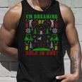 Golfing Golf Lover Ugly Christmas Sweater Party Tank Top Gifts for Him