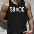 Gothic Skeleton Bride Wedding Just Married Spooky Halloween Unisex Tank Top Gifts for Him
