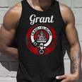 Grant Clan Scottish Name Coat Of Arms Tartan Unisex Tank Top Gifts for Him