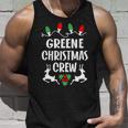 Greene Name Gift Christmas Crew Greene Unisex Tank Top Gifts for Him