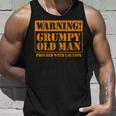 Grumpy Old Man For Grandfathers Dads Fathers Day Tank Top Gifts for Him