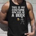 Halloween This Is My Costume Give Me Skeleton Dad Tank Top Gifts for Him
