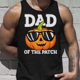 Halloween Dad Of The Patch Daddy Papa Father Pumpkin Tank Top Gifts for Him
