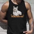 Halloween French Bulldog Dog Frenchie Spooky Ghost Tank Top Gifts for Him