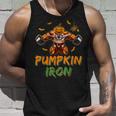 Halloween Gym Workout Pumpkin Iron Motivation For Tank Top Gifts for Him