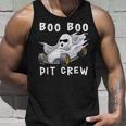 Halloween Race Car Party Racing Ghost Boo Matching Pit Crew Tank Top Gifts for Him