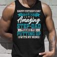 Happy Father’S Day To My Amazing Step-Dad - Fathers Day Unisex Tank Top Gifts for Him