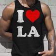 I Heart La Souvenir I Love Los Angeles Tank Top Gifts for Him