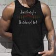 Heartbeat Of A Skateboard Dad Lovers Father Papa Tank Top Gifts for Him