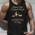 Home Of The Wicked Witch And Her Pack Of Dog Halloween Tank Top Gifts for Him