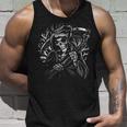 Horror Carnival Fancy Dress Costume Legendary Classic Grim Reaper Tank Top Gifts for Him