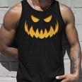 Horror Pumpkin Scary Disguise Evil Laugh Halloween Pumpkin Scary Tank Top Gifts for Him