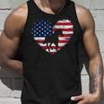 Horse American Flag Heart 4Th Of July Usa Patriotic Pride Unisex Tank Top Gifts for Him