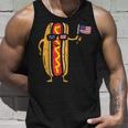 Hotdog Sunglasses American Flag Usa Funny 4Th Of July Fourth Unisex Tank Top Gifts for Him