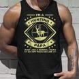Hunting Papa Funny Hunter Gifts Father Unisex Tank Top Gifts for Him