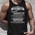 I Am A Lucky Dad I Have Stubborn Daughter Fathers Day Unisex Tank Top Gifts for Him