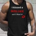 I Kissed A Welder And I Liked It Job Work Unisex Tank Top Gifts for Him
