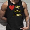 I Love My DadUnisex Tank Top Gifts for Him