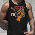 Im 7 Basketball Theme Birthday Party Celebration 7Th Unisex Tank Top Gifts for Him