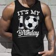 It's My 10Th Birthday Soccer Player 10 Bday Party Team Tank Top Gifts for Him