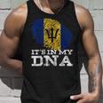 Its In My Dna Barbados Cool Barbadian Afro Bajan Flag Barbados Tank Top Gifts for Him