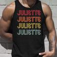 Juliette Gift Name Personalized Retro Vintage 90S Birthday Unisex Tank Top Gifts for Him