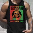 Junenth Remembering My Ancestors Black Freedom 1865 Unisex Tank Top Gifts for Him