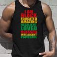 Kids Black Educated Amazing Intelligent Junenth Unisex Tank Top Gifts for Him