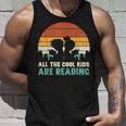All Kids Are Reading Retro Read Book Lover Boys Girls Reading Tank Top Gifts for Him