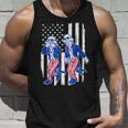 Kids Uncle Sam Griddy Dance 4Th Of July American Flag Unisex Tank Top Gifts for Him