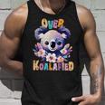 Over Koalafied Cute Colorful Koala Bear Tank Top Gifts for Him