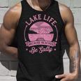 Lake Life Because Beaches Be Salty Lake Life Dad Trip For Dad Tank Top Gifts for Him