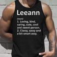 Leeann Definition Personalized Name Birthday Idea Definition Tank Top Gifts for Him