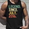 Legend Since July 2016 Gift Born In 2016 Gift Unisex Tank Top Gifts for Him