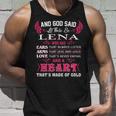 Lena Name Gift And God Said Let There Be Lena V3 Unisex Tank Top Gifts for Him