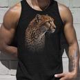Leopard Cheetah Tiger Leopard Face Lion Cat Unisex Tank Top Gifts for Him